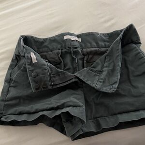 LOFT Women's Charcoal Cargo Shorts